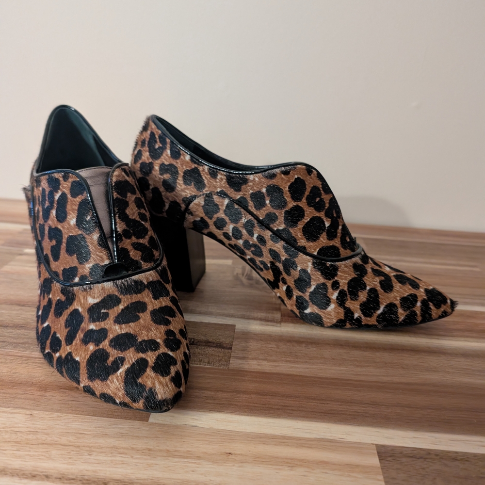 Johnston And Murphy Leopard Print Women's Heels